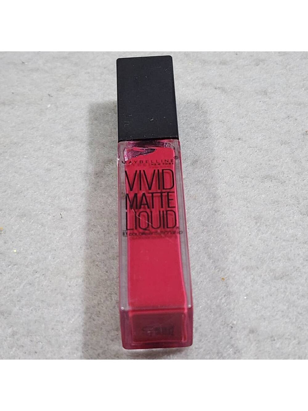 25 FUSCHIA ECSTASY X2 Vivid Matte Liquid Color Sensational Maybelline New York